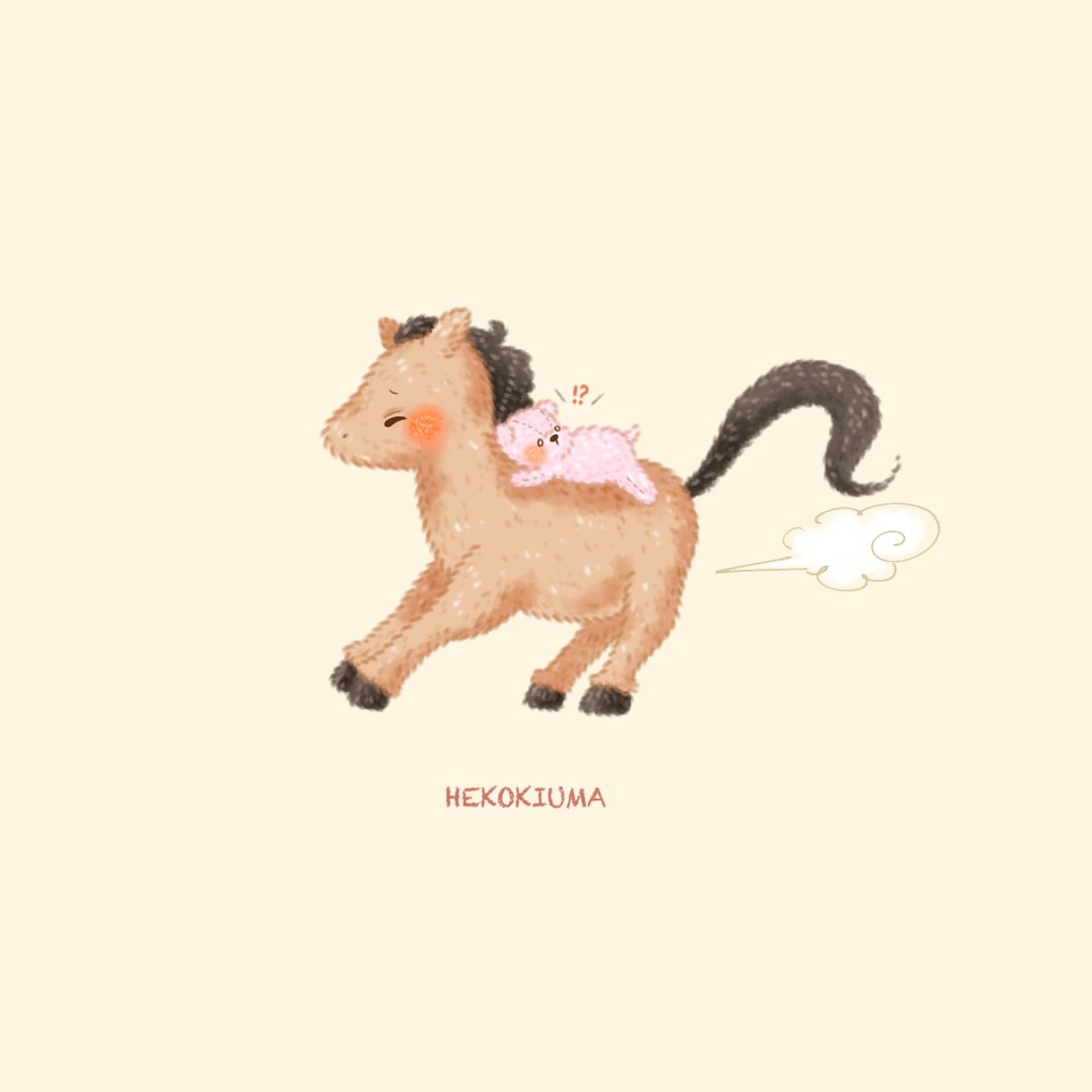 ふわふわぬいぐるみタッチのイラストお描きします SNS・グッズに使える！印象に残る ぬいキャラ制作します！ イメージ2