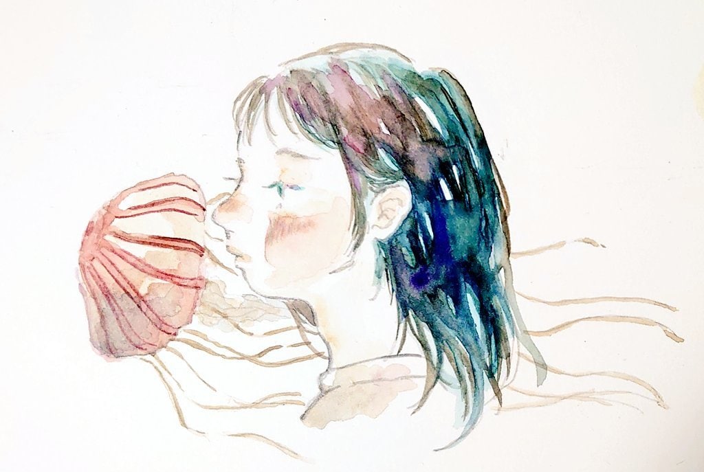 水彩絵具でInstagram等のアイコンを描きます TwitterやInstagram、LINE等のアイコンに… イメージ5