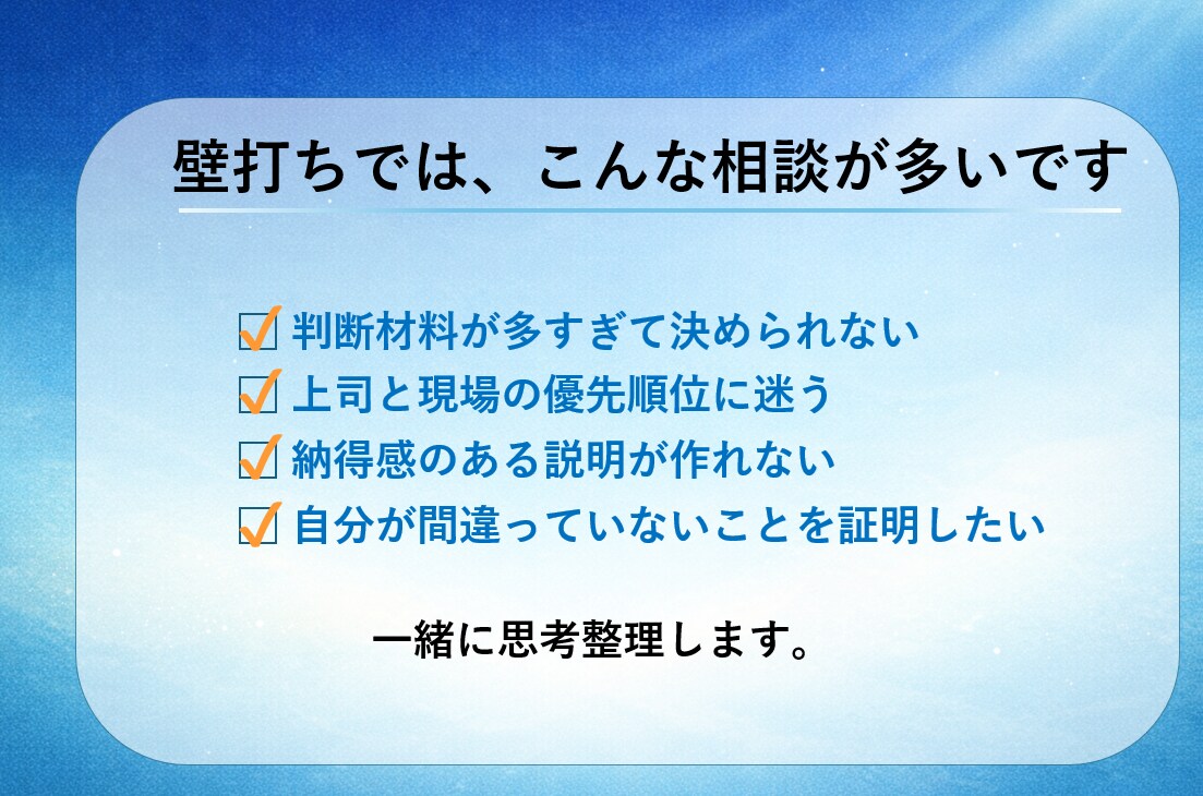 現役PMO歴15年が炎上や停滞を解決！壁打ちします 炎上案件、モンスター上司&顧客の攻略、 イメージ2