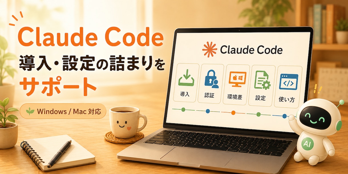 Claude Codeの詰まりを診断します 毎日使う個人開発者が、原因と直す順番をお返しします イメージ1