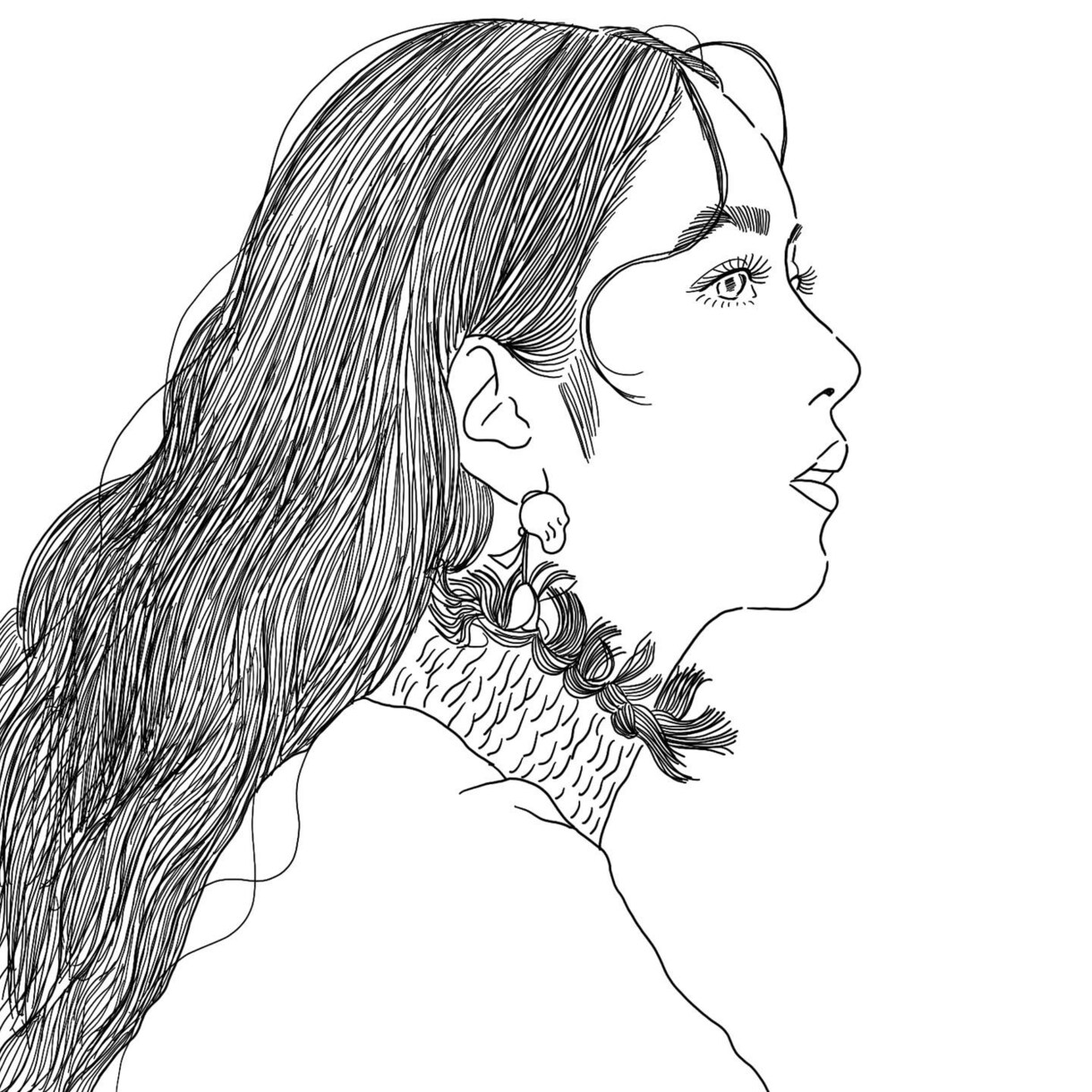 繊細でおしゃれな映えイラスト描きます 飾りたくなるようなおしゃれで繊細なイラスト描きます イメージ2