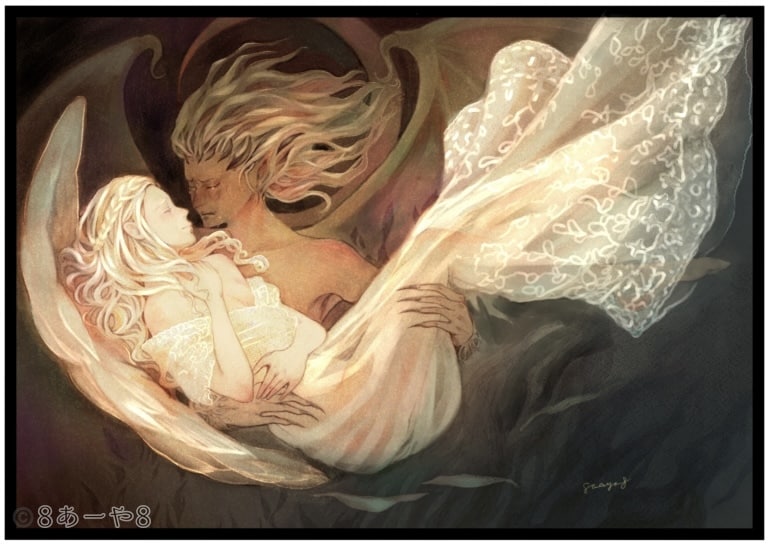心に響く幻想MVイラスト描きます ファンタジー／ゴシック／民族／ バラード系楽曲と相性◎ イメージ3