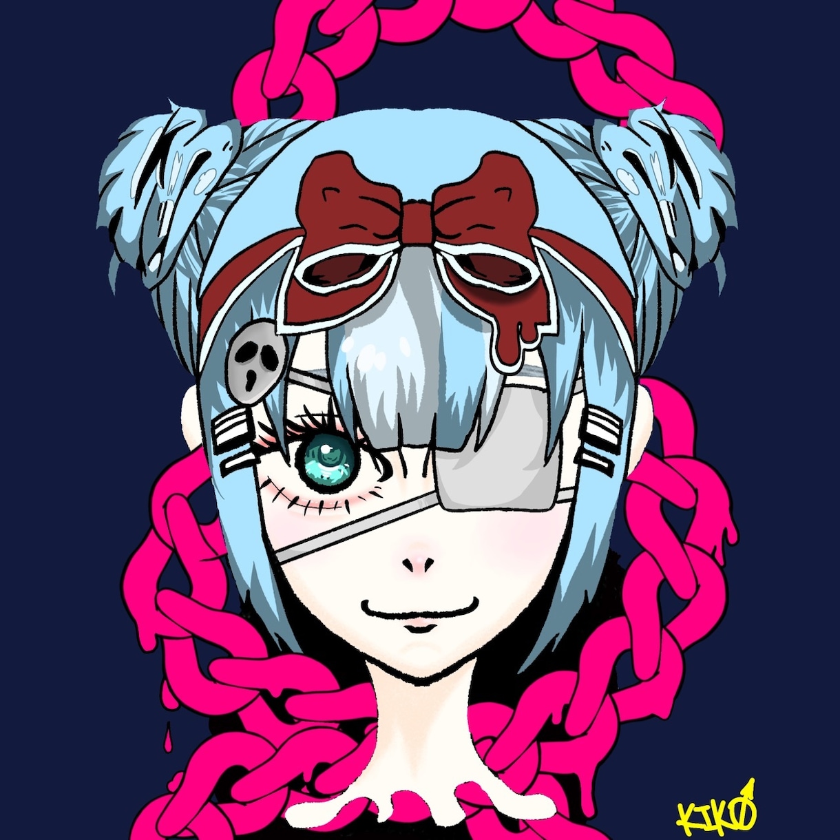 最短で2日で仕上げます ポップな絵で似顔絵アイコン制作させていただきます！ イメージ2