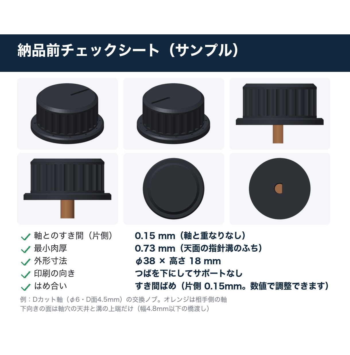 壊れた部品を3Dプリント用のSTLデータにします 写真と寸法から作り直し。合わなければすぐ調整 イメージ2