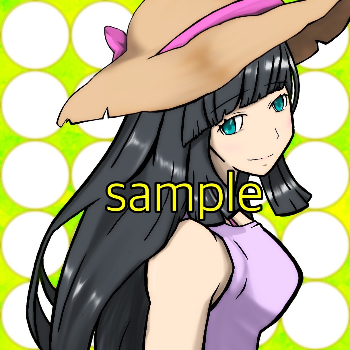 クールかわいい✨女の子SNSアイコン制作します 商用利用可能な女の子イラストのＳＮＳアイコン作ります イメージ5