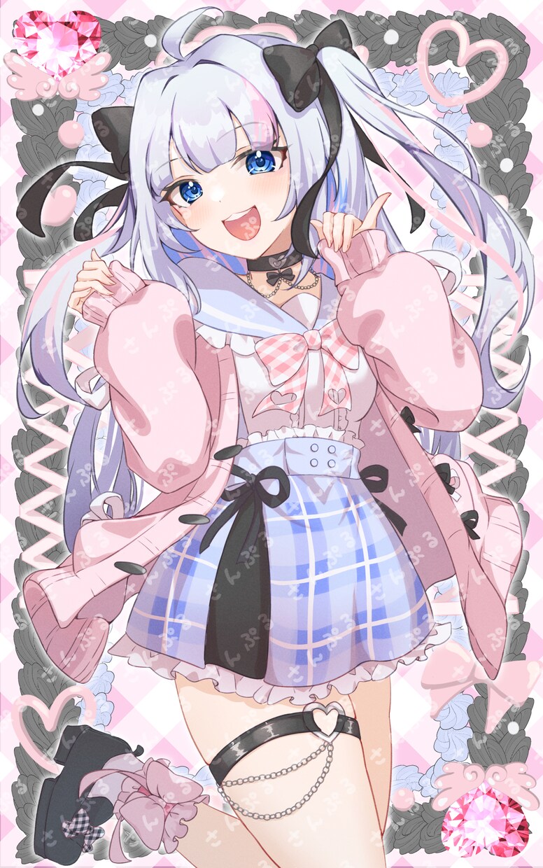 ヒロインのような可愛い女の子描きます 惹きつける表情の女の子描きます イメージ7
