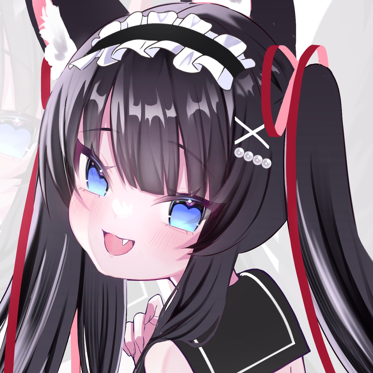格安で華やかで可愛いキャラクターイラスト描きます 8月限定価格✨可愛いアイコン•立ち絵制作✨ イメージ2