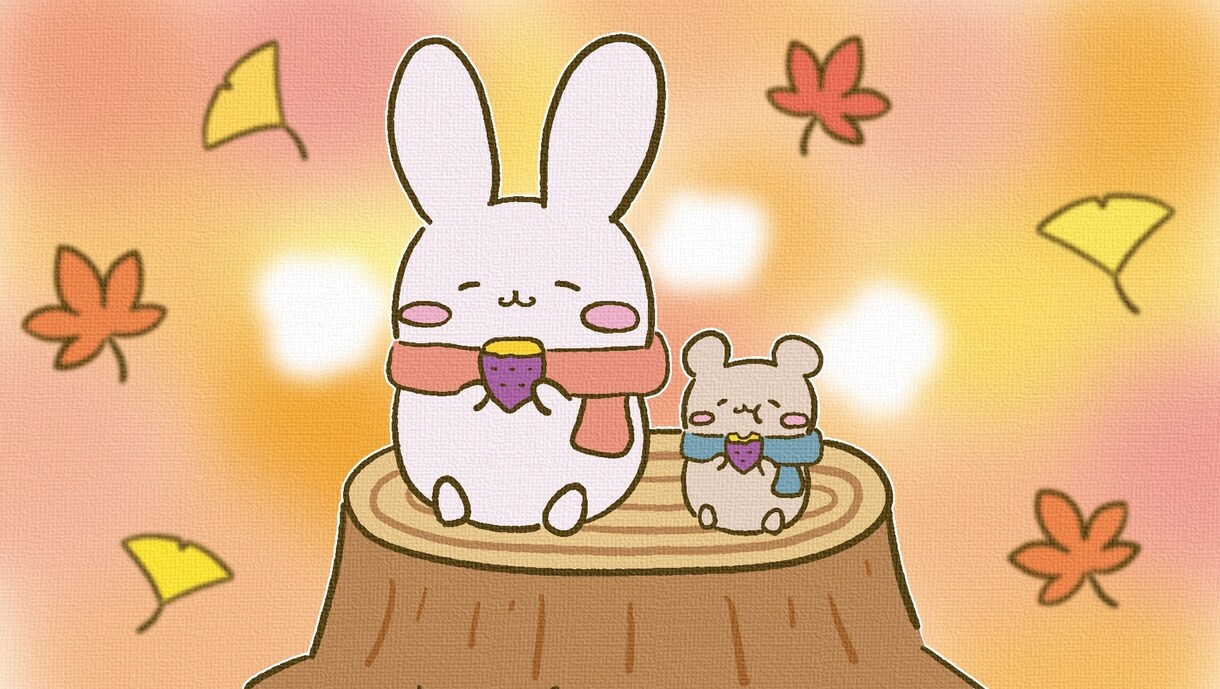 あなただけのゆるかわアイコン・イラストお届けします 【24時間以内対応】ぽよぽよ感を大切にしています イメージ3