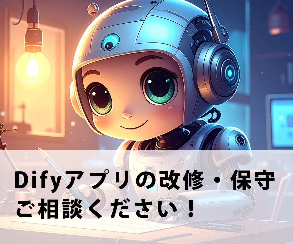 作成されたDifyアプリの改修や保守をします ～動かない、改善したい、機能追加したい...など～ イメージ1