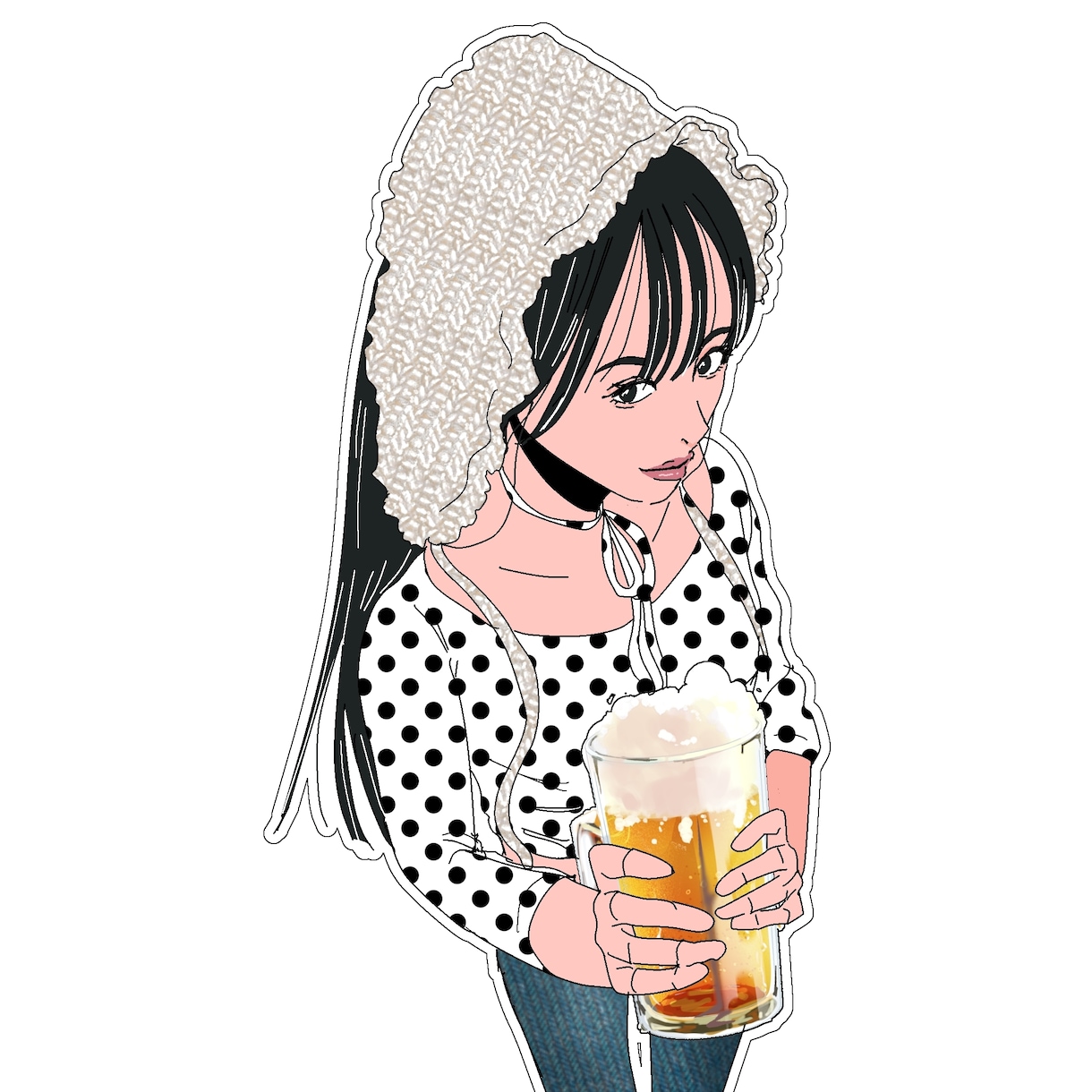 SNS用のアイコン描きます 【主にSNSアイコン】POPな人物イラスト描きます★ イメージ1