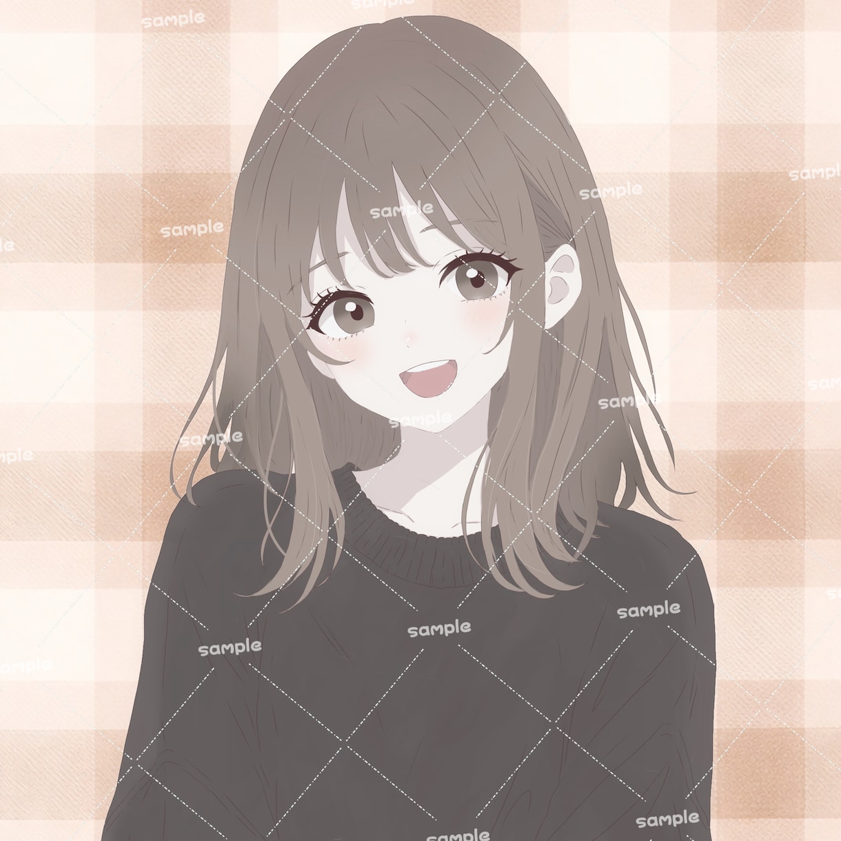 9月中値下げ❕商用利用可のイラスト描きます SNS・配信などに使えるイラストを作成します！ イメージ7