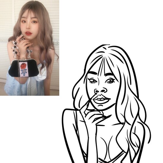 悪意のある（笑）面白い似顔絵描いてます 修正無し、お写真を元に似顔絵イラストをお描きします！ イメージ5