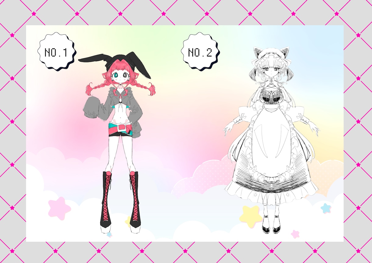 セミオーダー承ります キャラクターデザインからの一括制作に、セミオーダーを導入！ イメージ6