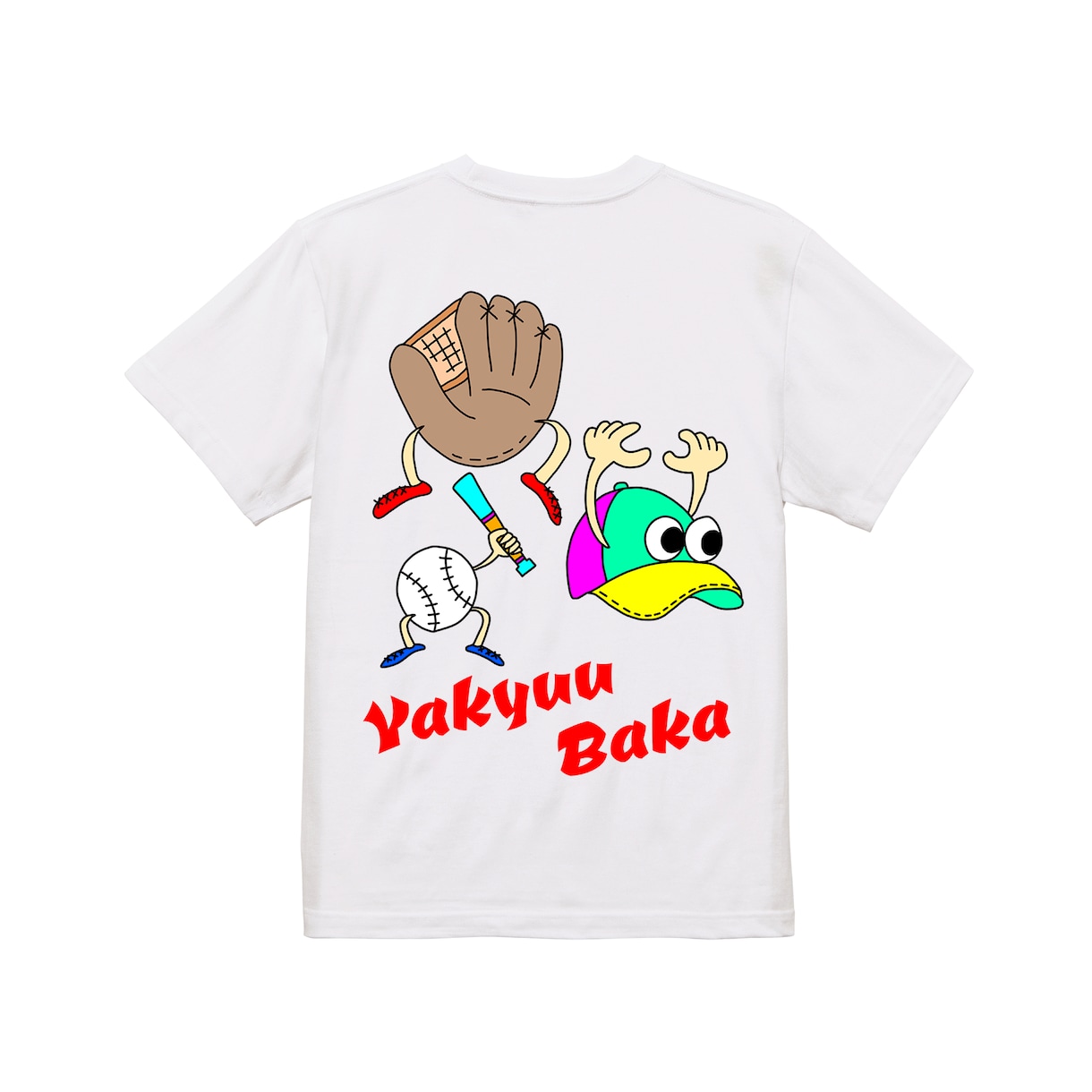 オリジナルTシャツのデザイン承っております カラフルでポップなデザインで1枚から大量注文まで作成可能です イメージ4
