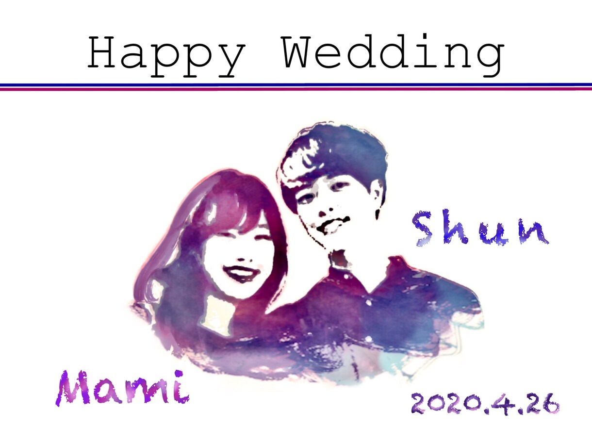 結婚式のウェルカムボードを作成します シンプルでお洒落な作品で、友達と思い出を共有しましょう！ イメージ7