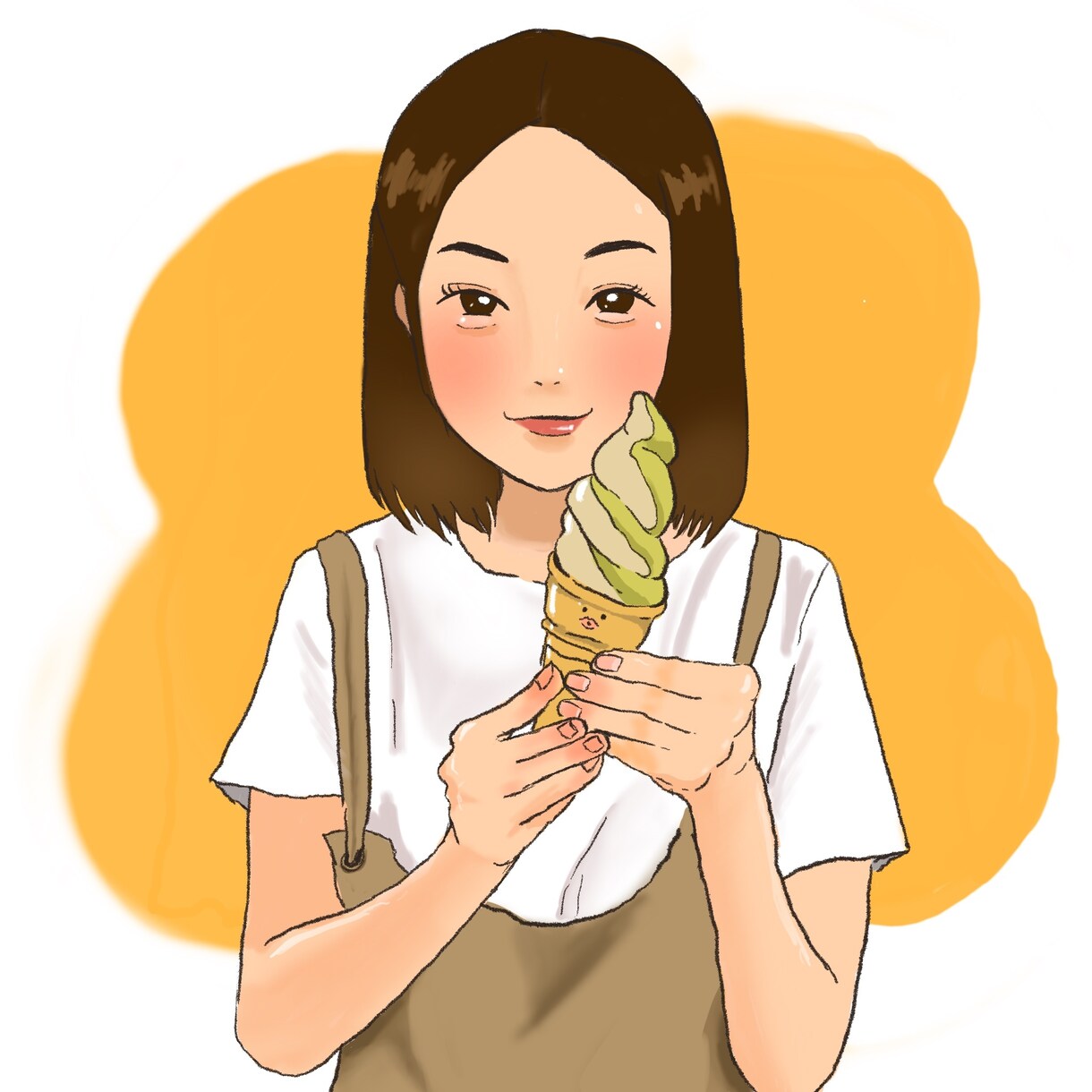 SNS等のアイコン描きます シンプルなイラストから漫画チックなイラストまで描きます イメージ1