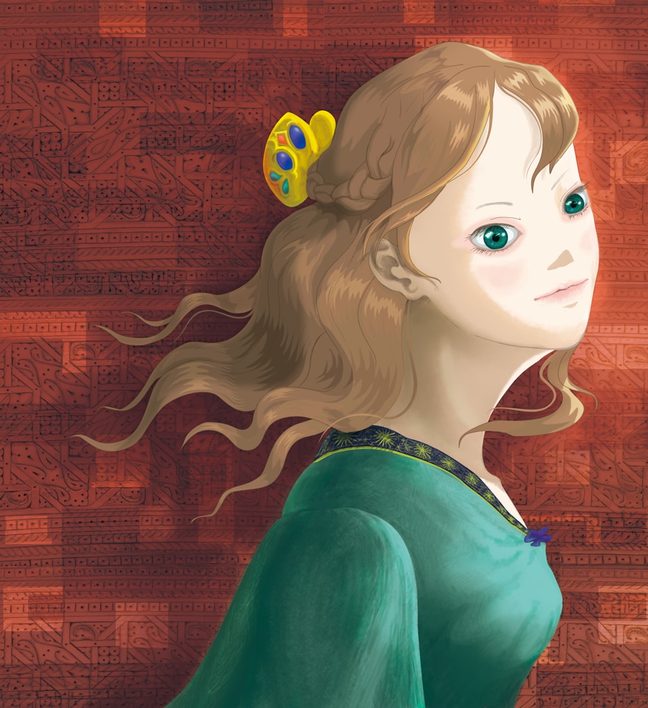 やさしさ、明るさを大切にする人物イラストを描きます 人物の背景、モチーフご要望に合わせて対応いたします イメージ1