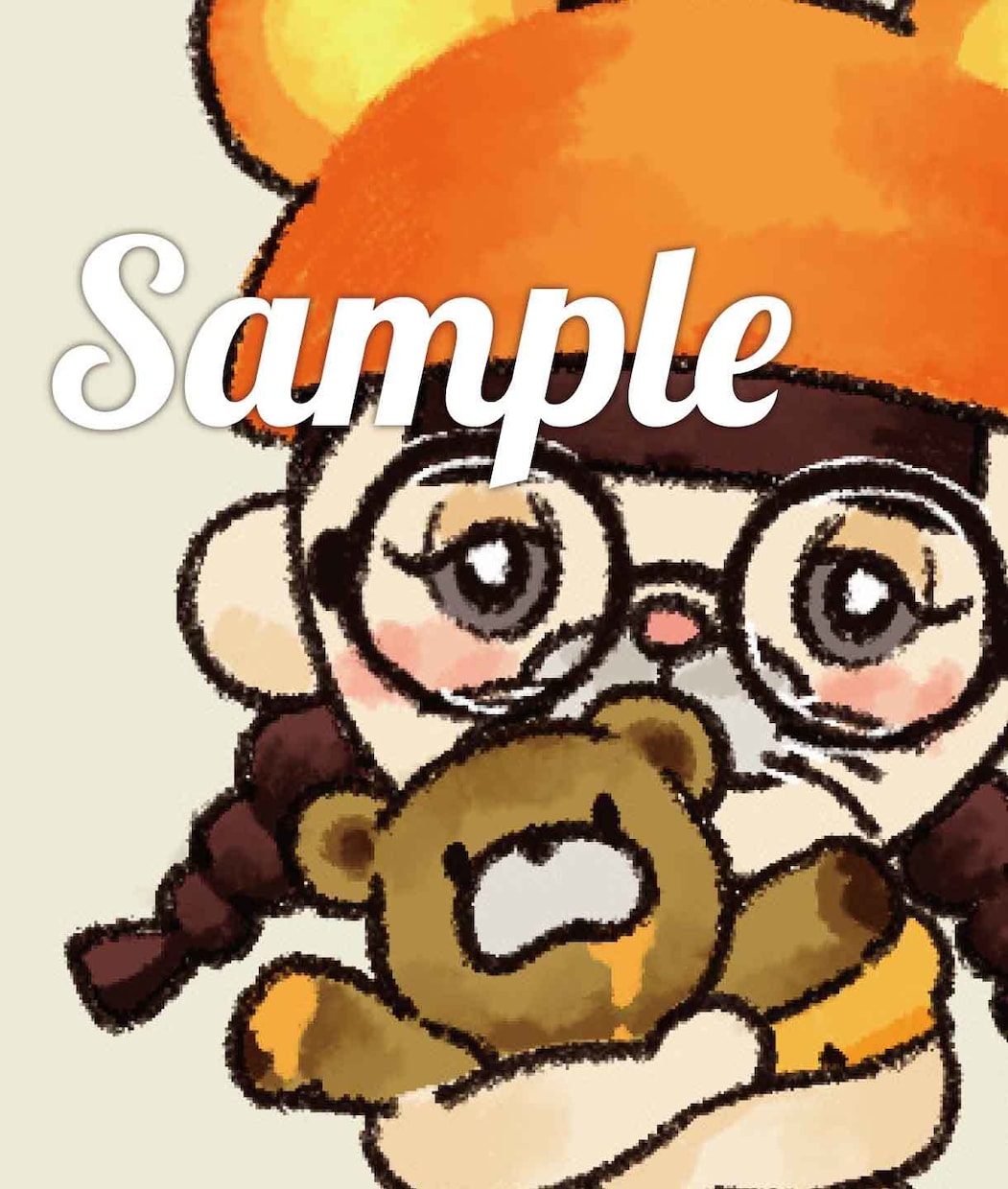 クレヨン風♫あつ森アイコンをお描きします ゆるふわ・ほんわか♡愛らしい印象になりたいアナタへ イメージ1