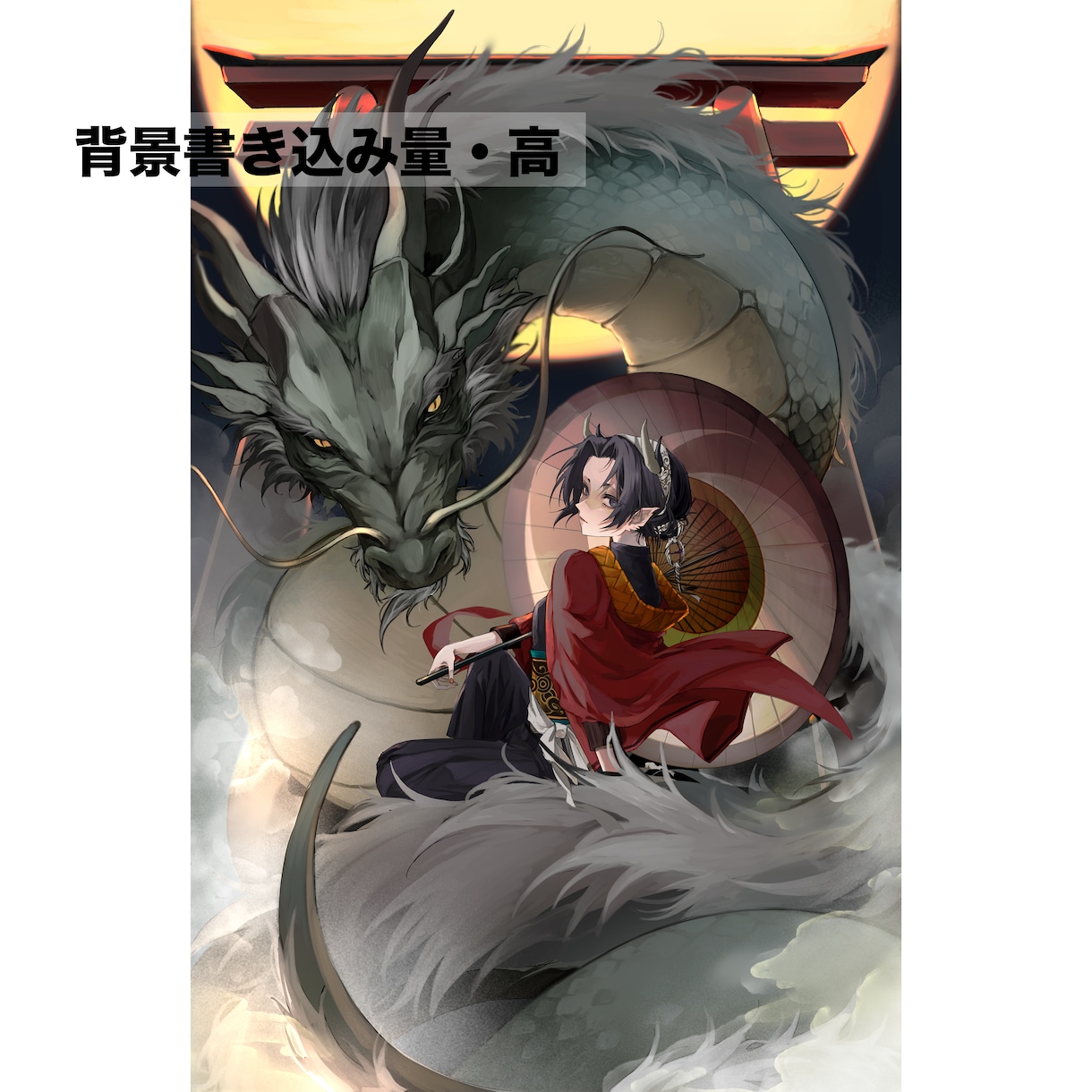 雰囲気のあるイラスト描きます 鑑賞、アイコン、サムネ、MV用等々お気軽にご相談ください。 イメージ7