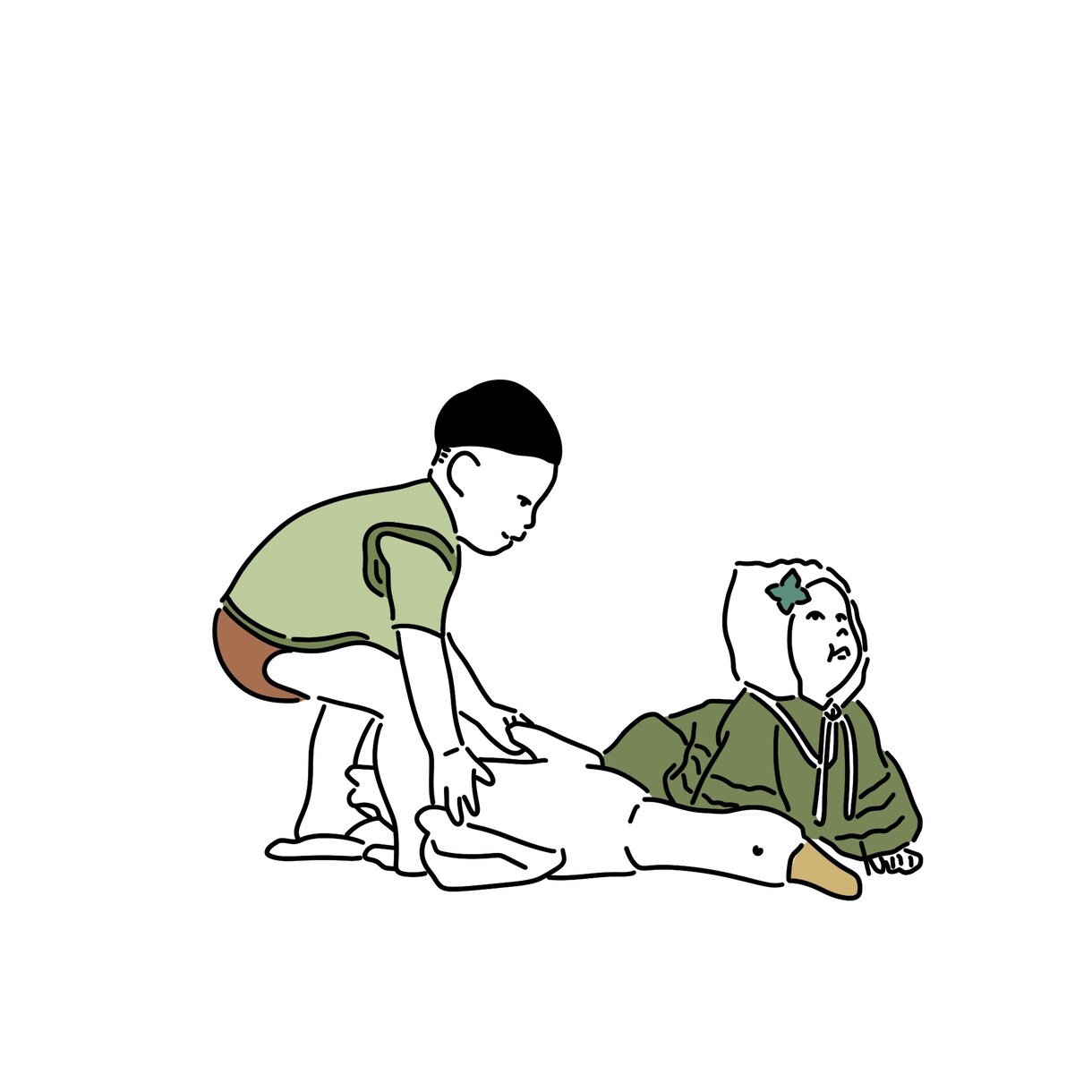 思い出の写真を可愛いイラストにします 世界にあなただけの思い出のイラストを！ イメージ3