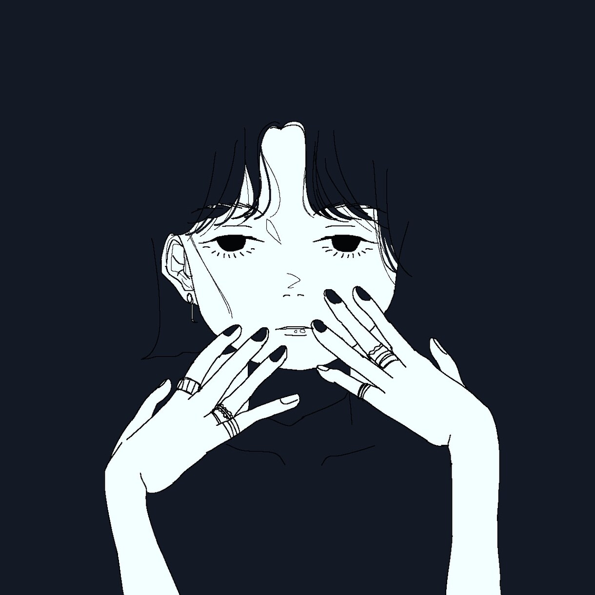 シンプルでオシャレな人物イラストを描きます LINEなどのアイコンに使用出来るイラストを制作します。 イメージ8