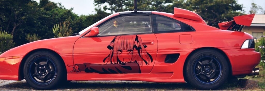 合成で痛車作ります ボディの凸凹など面に合わせて本物かのような仕上がり！ イメージ3