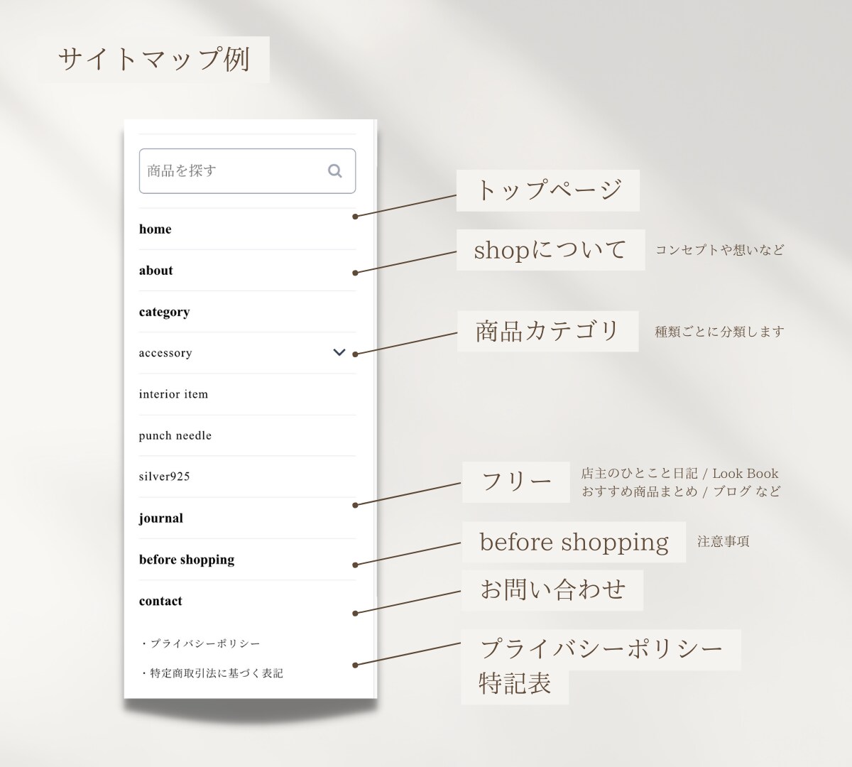 BASEでシンプルお洒落なECサイト制作します 見せ方や世界観の作り方、インスタ運用など幅広く相談乗ります！ イメージ5