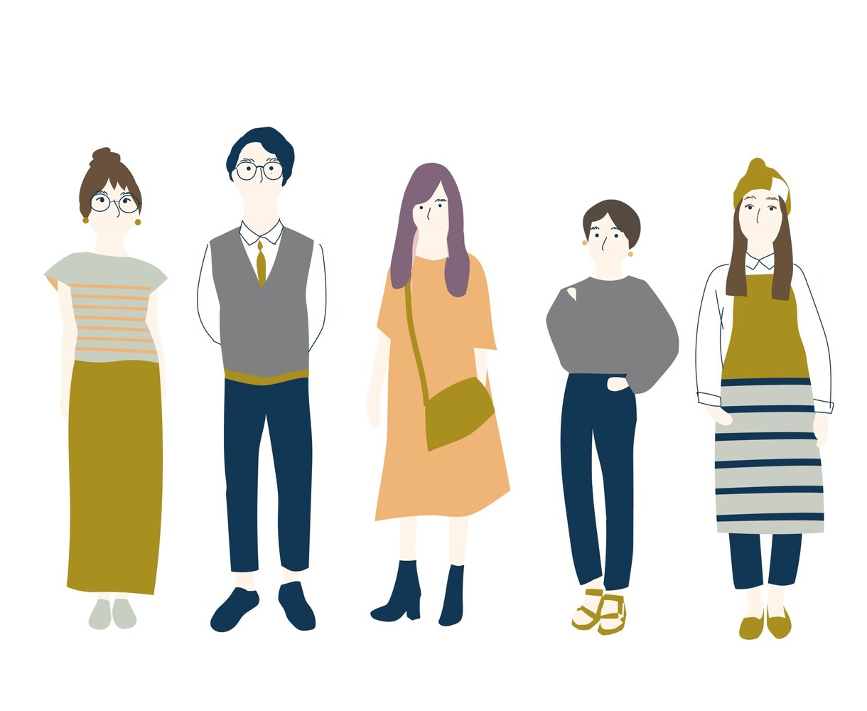似顔絵のデザインをします。柔軟対応できます 【大人数の場合、割引きあり】ご相談ください！ イメージ5