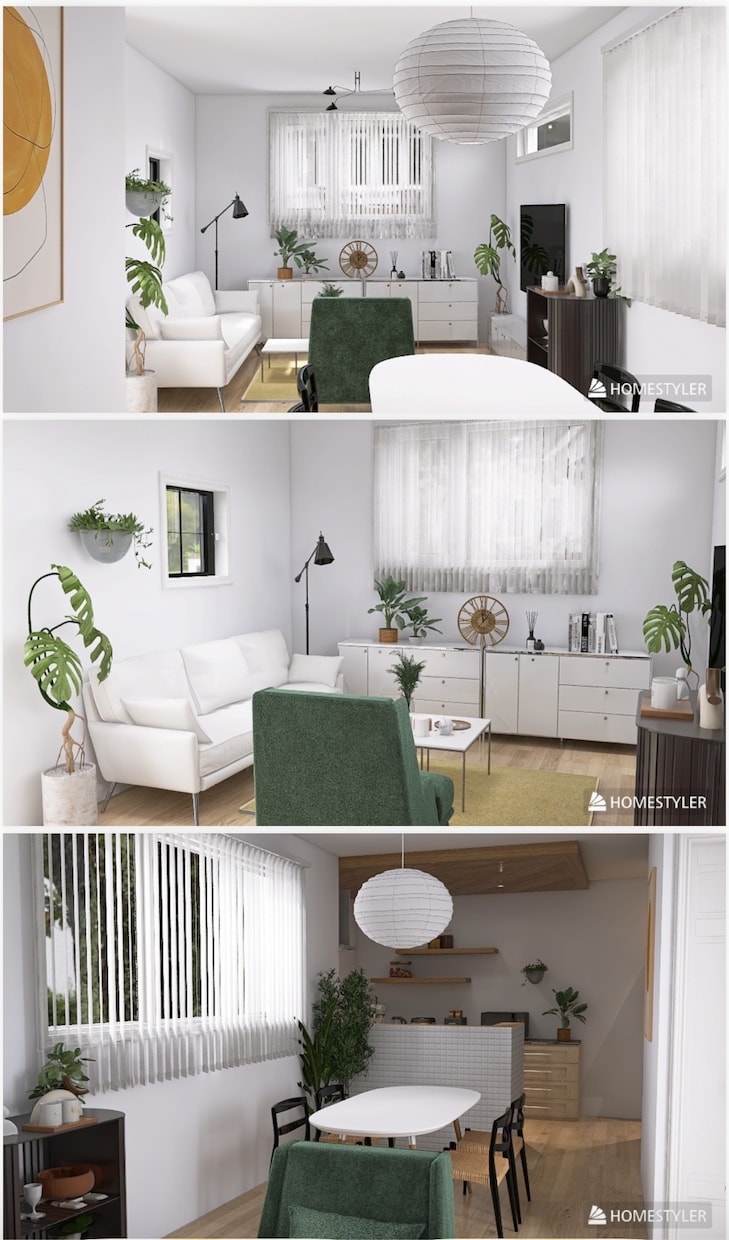 家具･壁紙･照明など気分が上がる空間をご提案します 3DやAIによるイメージ付◎賃貸OK◎住宅・民泊・サロン他◎ イメージ7