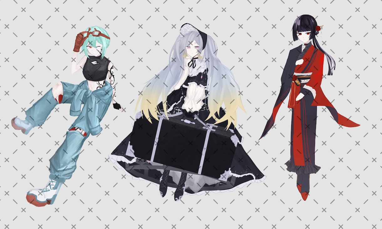 立ち絵描きます TRPGなどのキャラクター立ち絵を描きます。 イメージ4