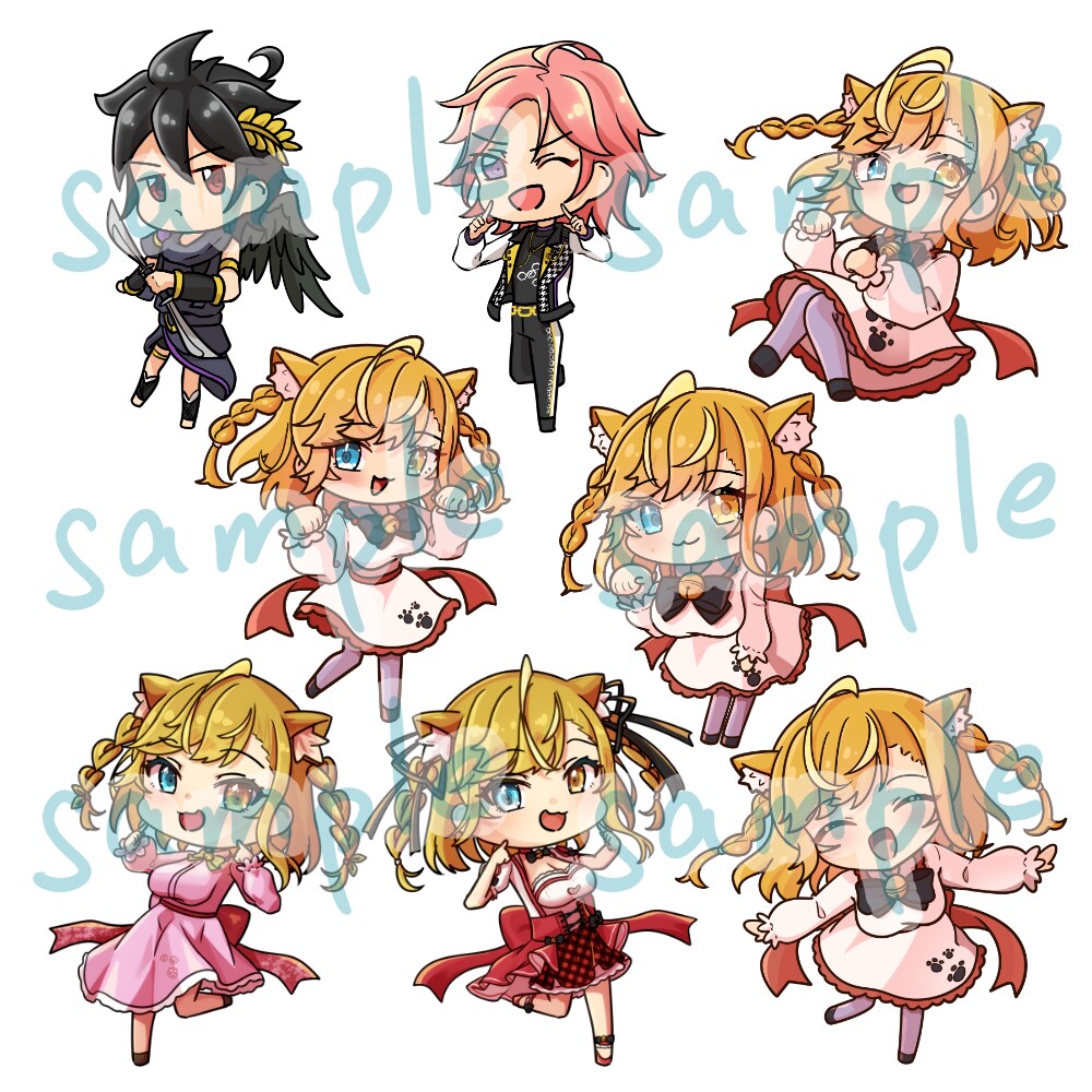 キラキラで可愛いイラスト描きます アイコン、ヘッダー、一枚絵など！用途に合わせておまかせあれ♪ イメージ8