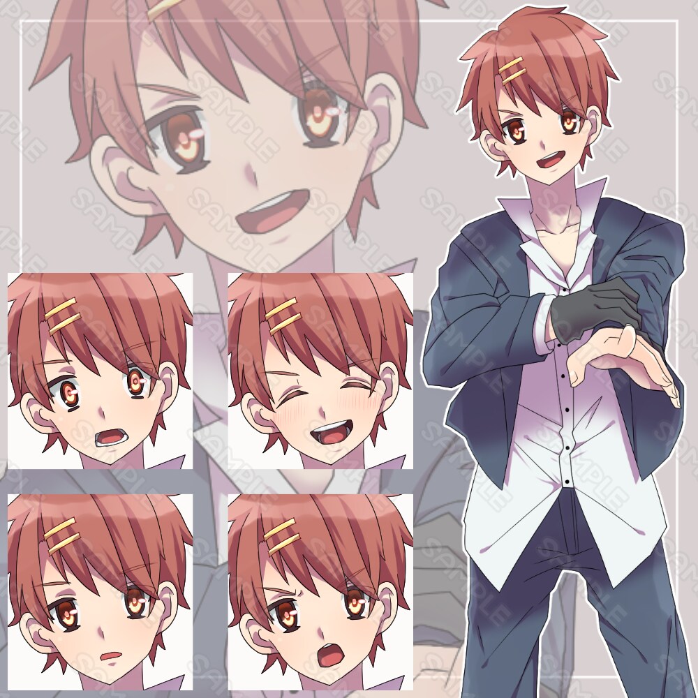 TRPG/フリーゲーム向け男女の立ち絵お描きします キャラクターデザイン、キャラシート制作も承ります！ イメージ4