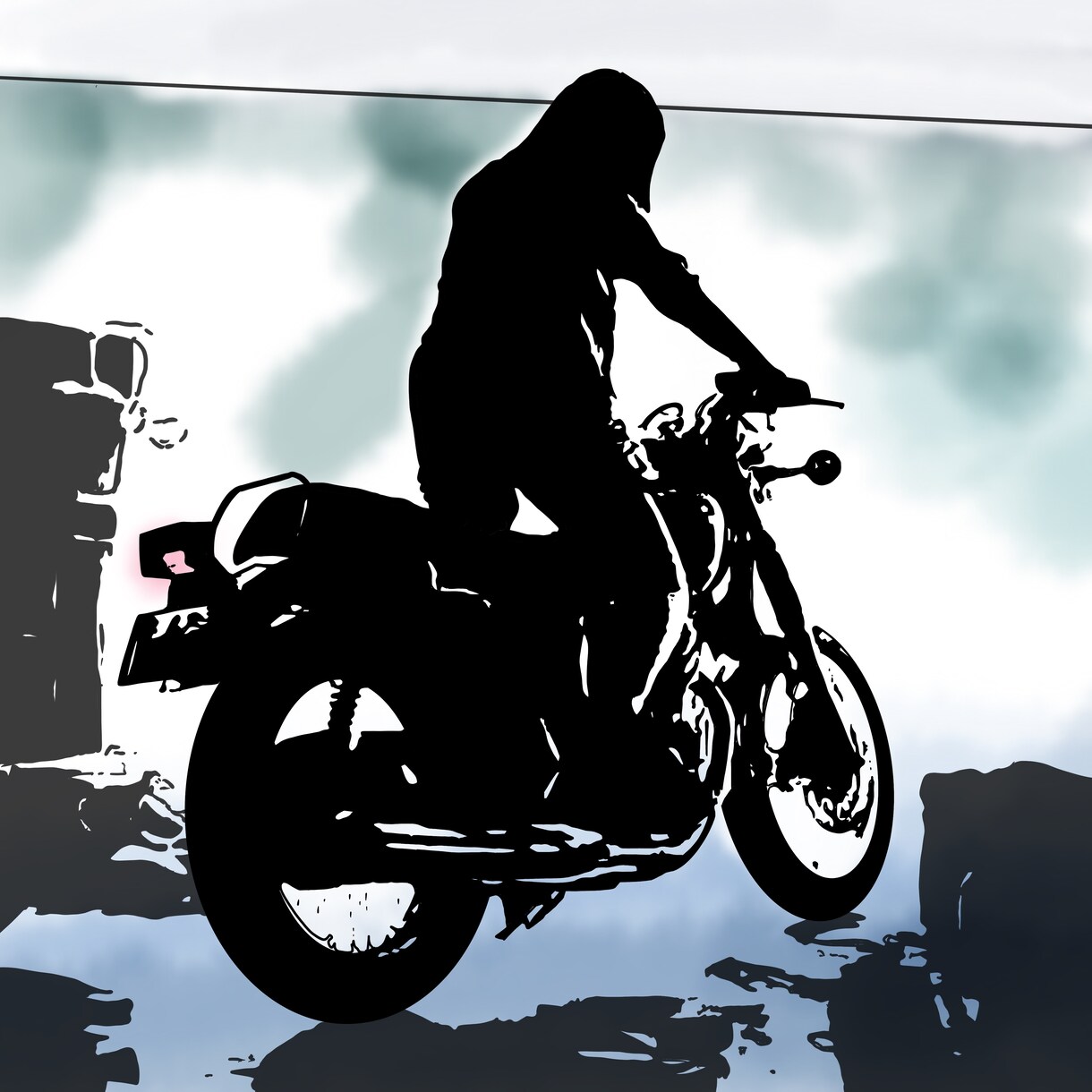 貴方の愛車、オートバイのイラストを描きます プレゼントや、記念にいかがですか。ツーリングイベントにも。 イメージ3