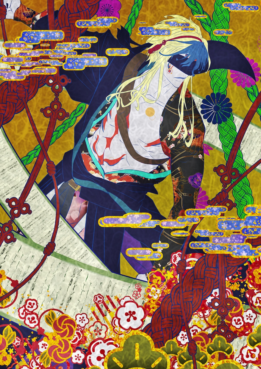 派手なイラスト描きます ハッ目を引くような映えるイラストはいかがでしょうか？ イメージ1