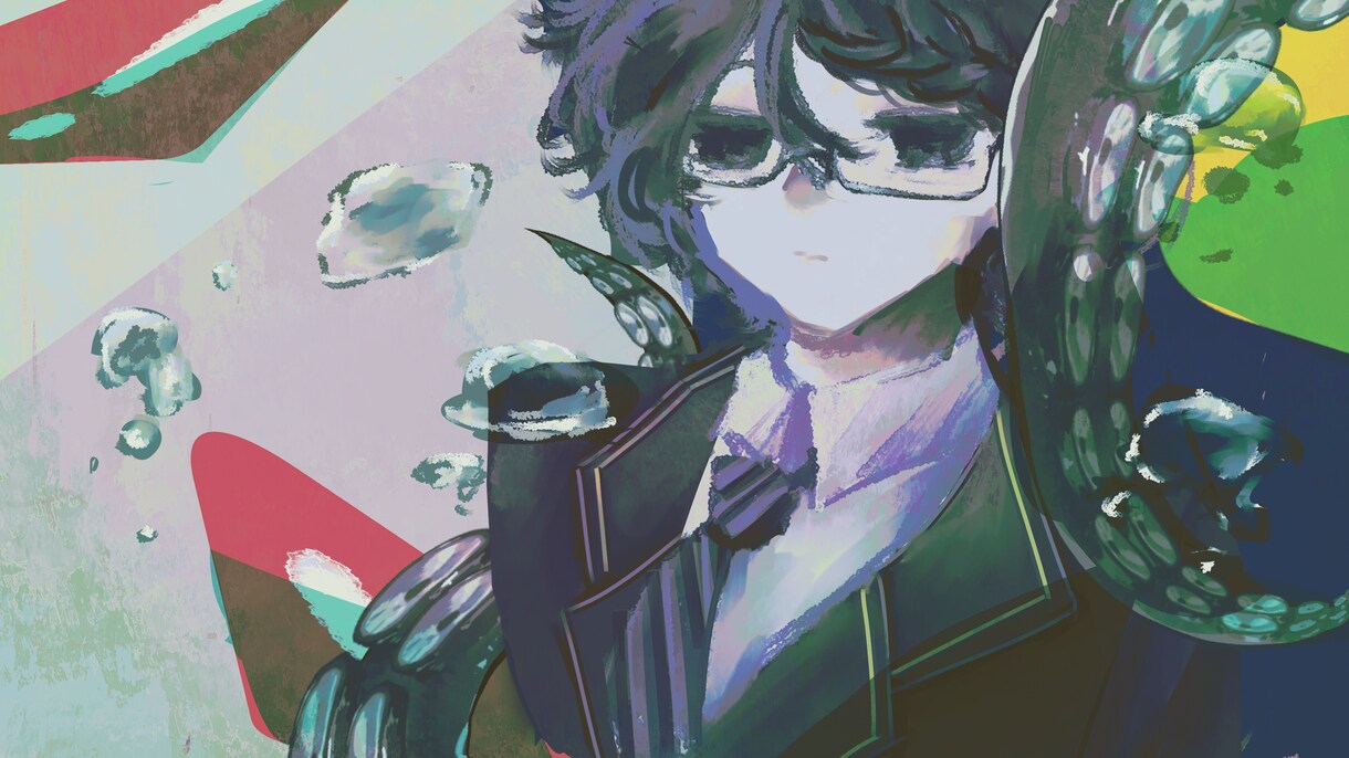 あなたのキャラの一枚絵を描きます おねうち版！ゆめみごこちで絵画調のイラストを仕上げます。 イメージ3