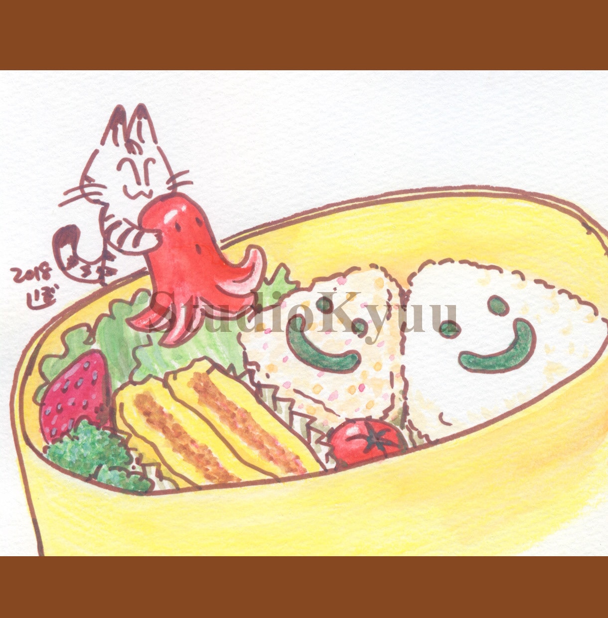 手描きで【食べ物イラスト】を作成します 商用OK！あたたかい雰囲気作りに手描きイラストはいかがですか イメージ2