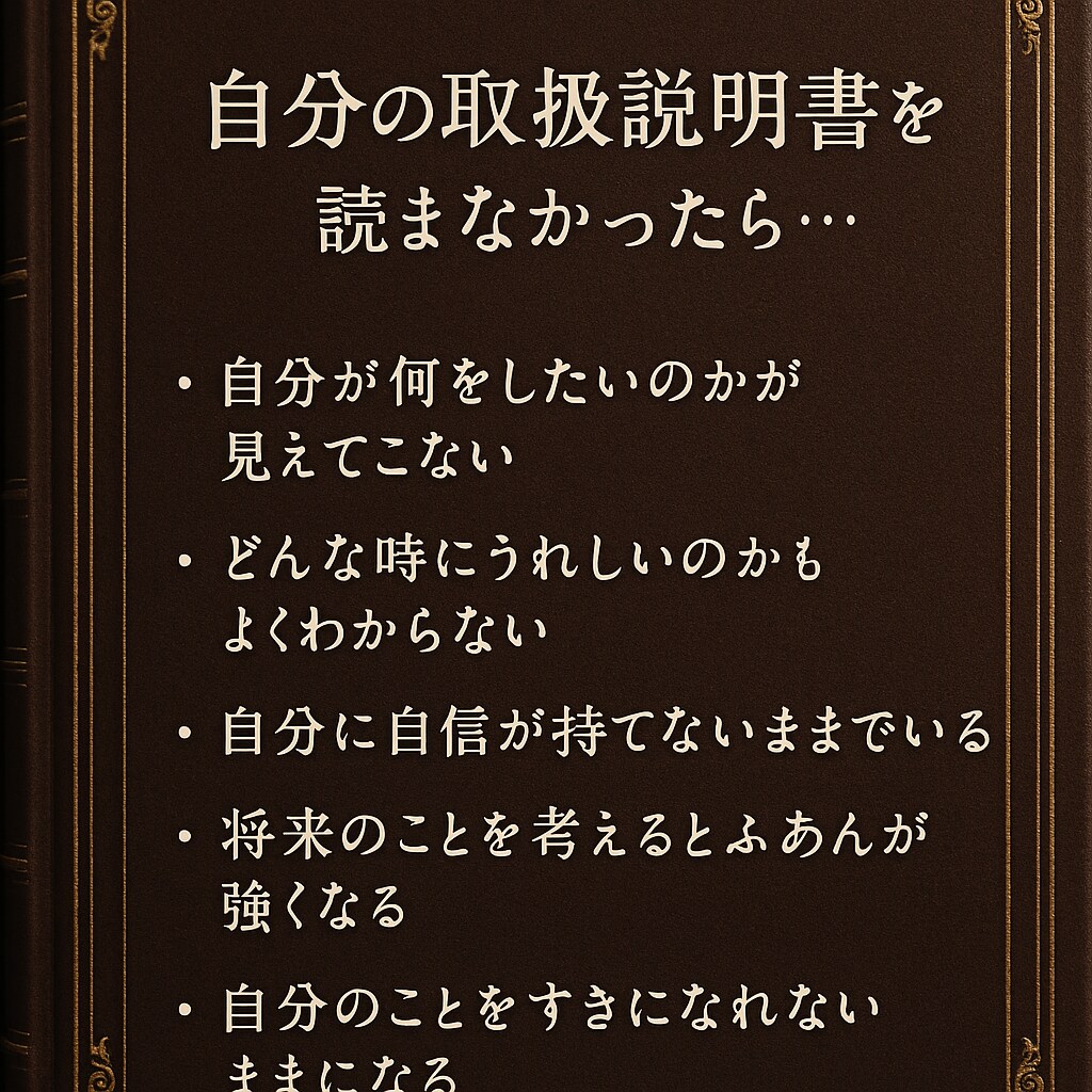 神命融合占術で読む！あなただけのトリセツ作ります 自分取扱説明書で本当の自分知れば、運命は自由に描き直せる イメージ5