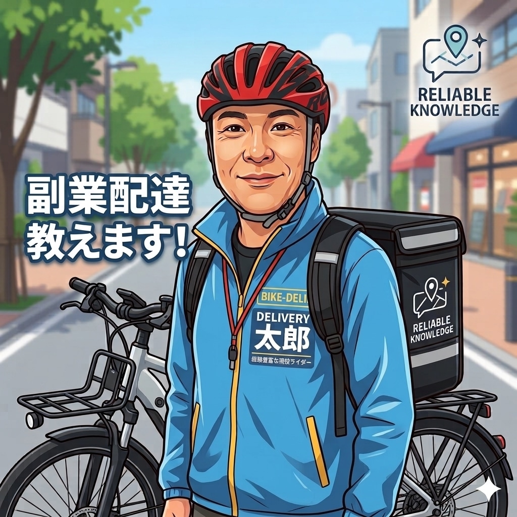 ゼロから始める副業配達員のノウハウ教えます 副業で配達員やりたいけど、最初の1歩踏み出せないあなたに！ イメージ1