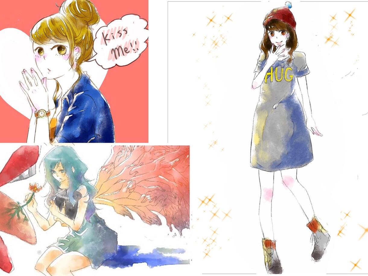 モノクロ/カラー漫画描きます 1P漫画、複数、版権や創作、LP、育児漫画など何でもどうぞ！ イメージ2