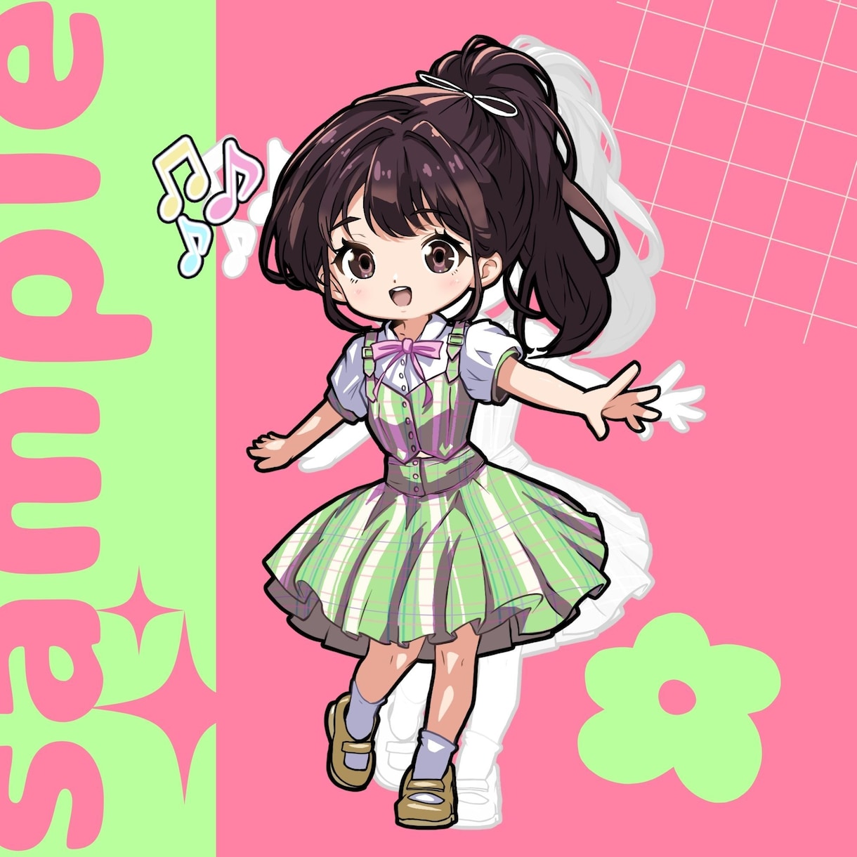 かわいいちびキャラ描きますます 可愛らしくて伝わりやすいちびキャライラストを制作いたします イメージ2