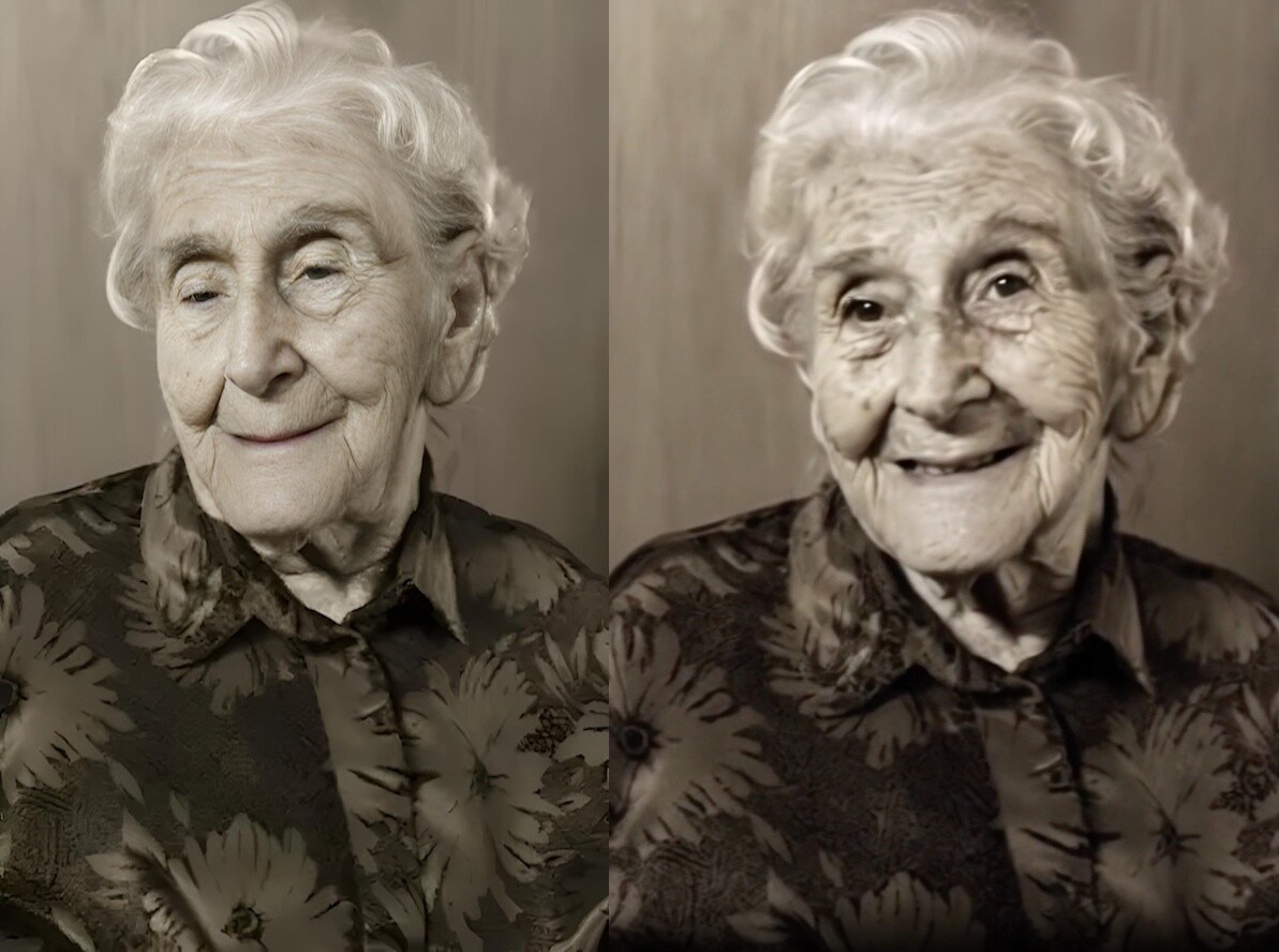 AIで思い出を鮮やかに再生する遺影写真を作ります 大切な思い出をAIで修復し、映像として蘇らせます！ イメージ3