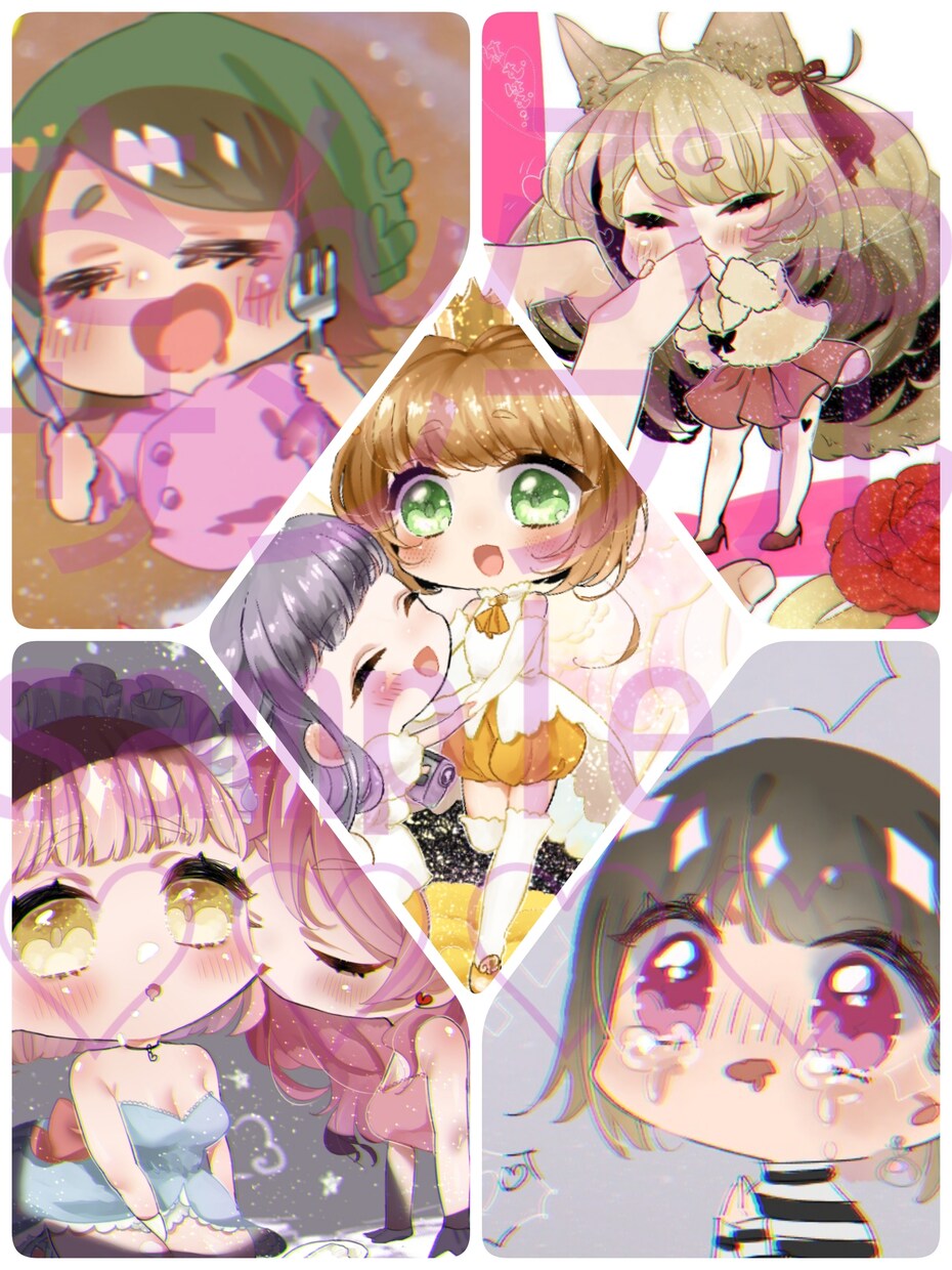 ふわふわきらきらイラスト描きます 綺麗でかわいいイラストが欲しい方へ イメージ3