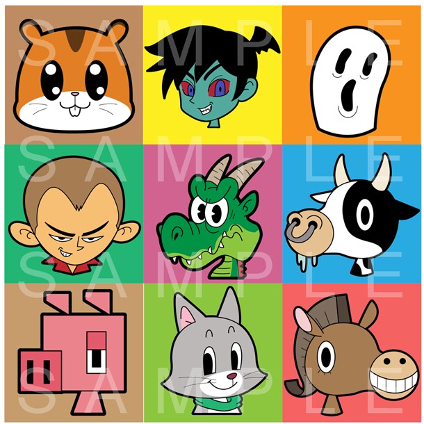 ポップで可愛いアイコンを制作させて頂きます デザイン修正及びカラー修正は何度でも無料なので提案数無制限！ イメージ7
