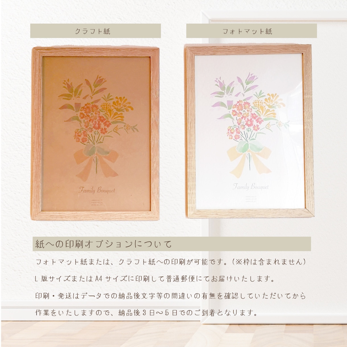 誕生花で鮮やかなブーケのイラストを作成します 部屋を彩る鮮やかなイラストです。記念日にもオススメ イメージ6