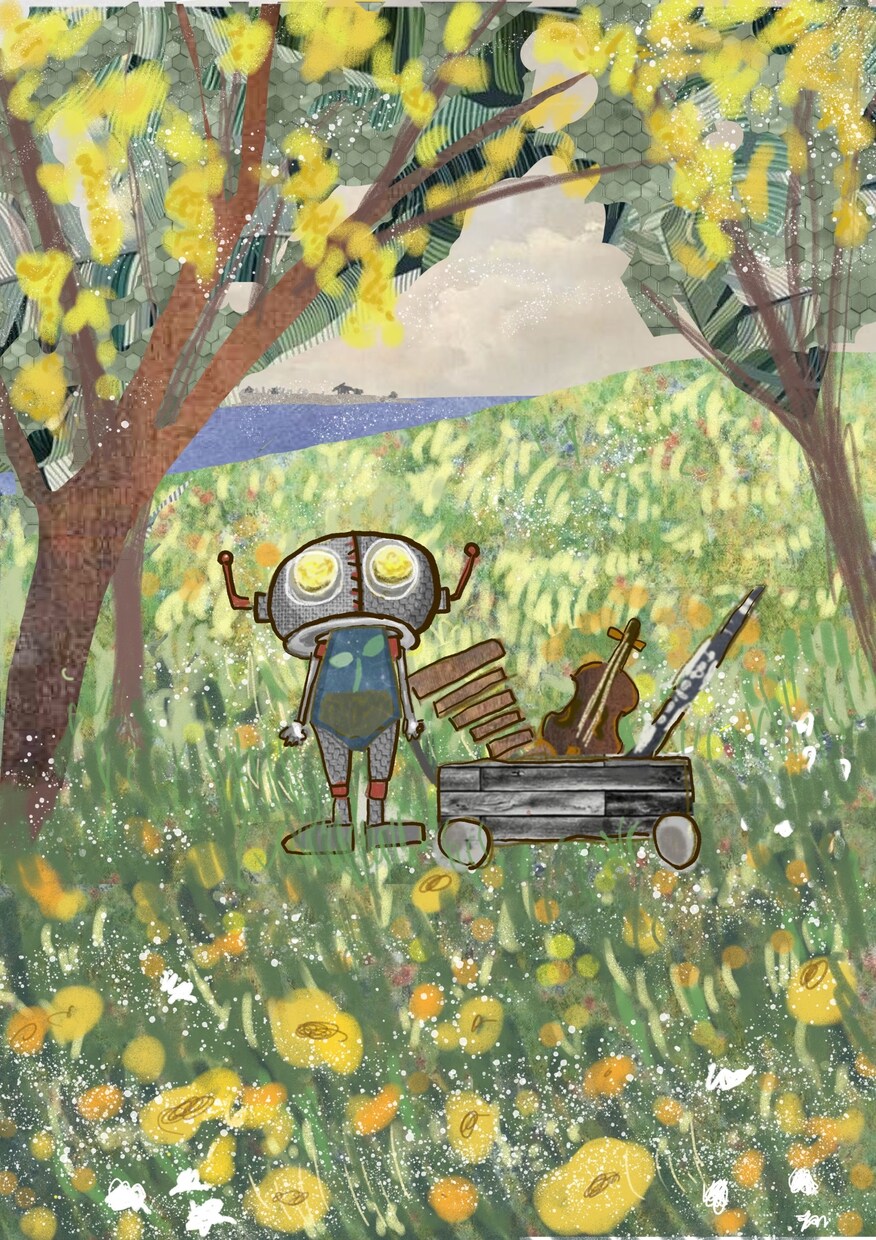 絵本調のイラストを作成します やわらかいタッチのイラストが必要な方へ イメージ3