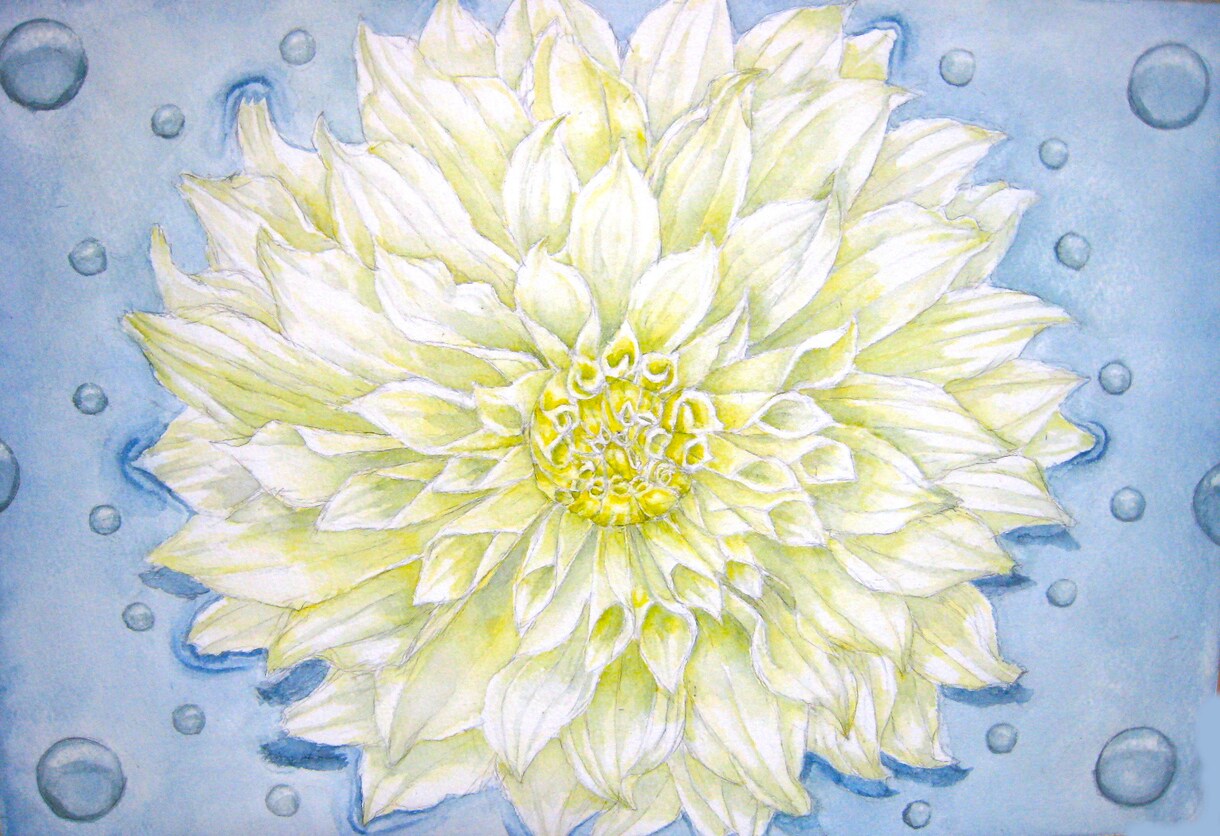お気に入りの花の写真を水彩画にします あなたの好きな花を作品にして飾りませんか？ イメージ6
