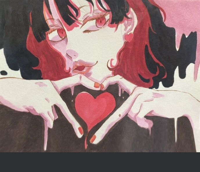 SNS等のイラスト制作をいたします パッと目につく リアル寄りデジタル＆アナログイラストを貴方へ イメージ2