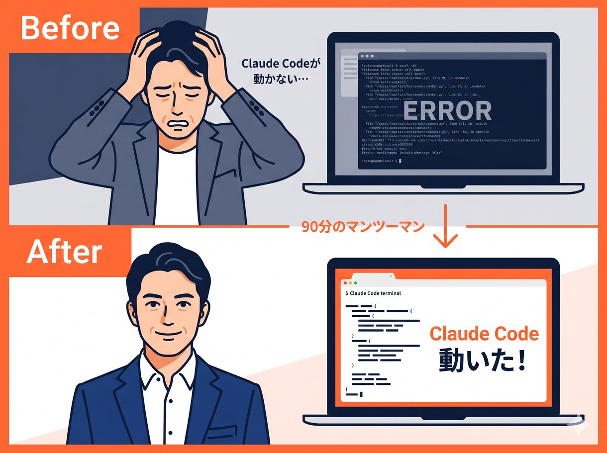 ClaudeCodeを3時間で動かせるようにします ClaudeCodeセットアップ+ツール作成|3時間マンツー イメージ6