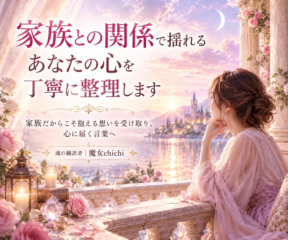 家族との関係で揺れるあなたの心を丁寧に整理します 家族だからこそ抱える想いを受け取り、心に届く言葉へ イメージ1