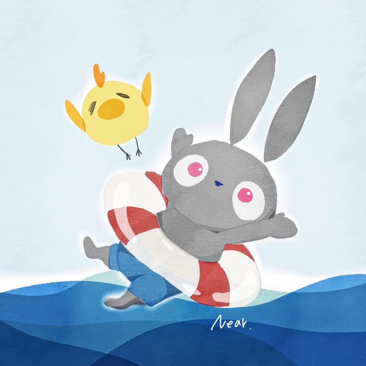 絵本の様な世界観！イラストのオーダー承ります デジタル手描きで…ポストカード、スマホ壁紙、挿絵や絵本 イメージ9